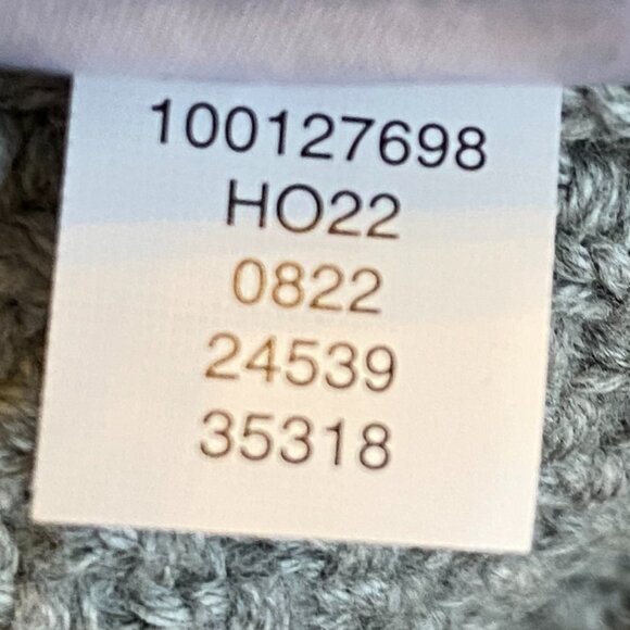 Club Room Cable Knit Shawl Collar Cardigan Men M Gray Grandpa Old Money Academia - Picture 16 of 16